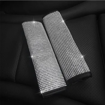 2PCS Crystal Seat Belt Shoulder Pads Bling Car Accessories Diamond Rhinestone Seat Belt Shoulder Protect Pad Cover Cushion
2PCS Crystal Seat Belt Shoulder Pads Bling Car Accessories Diamond Rhinestone Seat Belt Shoulder Protect Pad Cover Cushion
