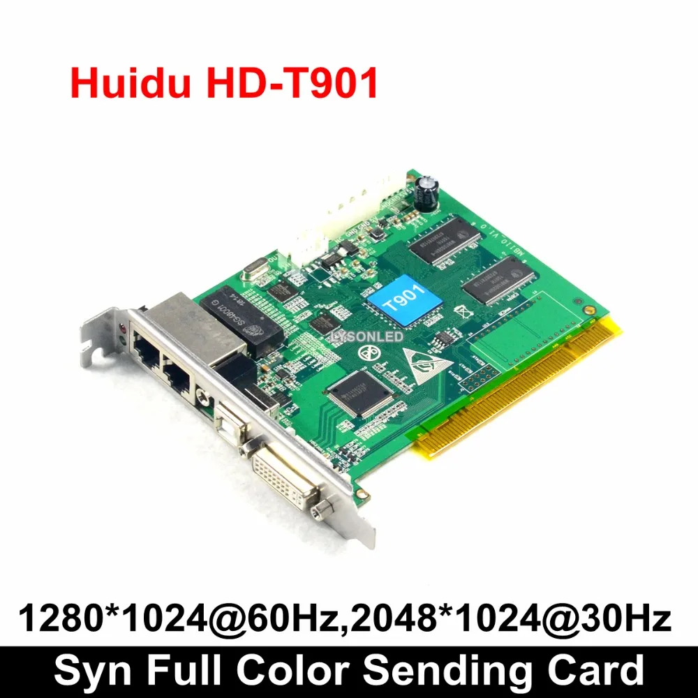 Huidu HD-T901 Sending Card , Full Color LED Video Display Synchronous T901 Sending Card (Work with HD-R501/R500/R507A/R5018)
Huidu HD-T901 Sending Card , Full Color LED Video Display Synchronous T901 Sending Card (Work with HD-R501/R500/R507A/R5018)