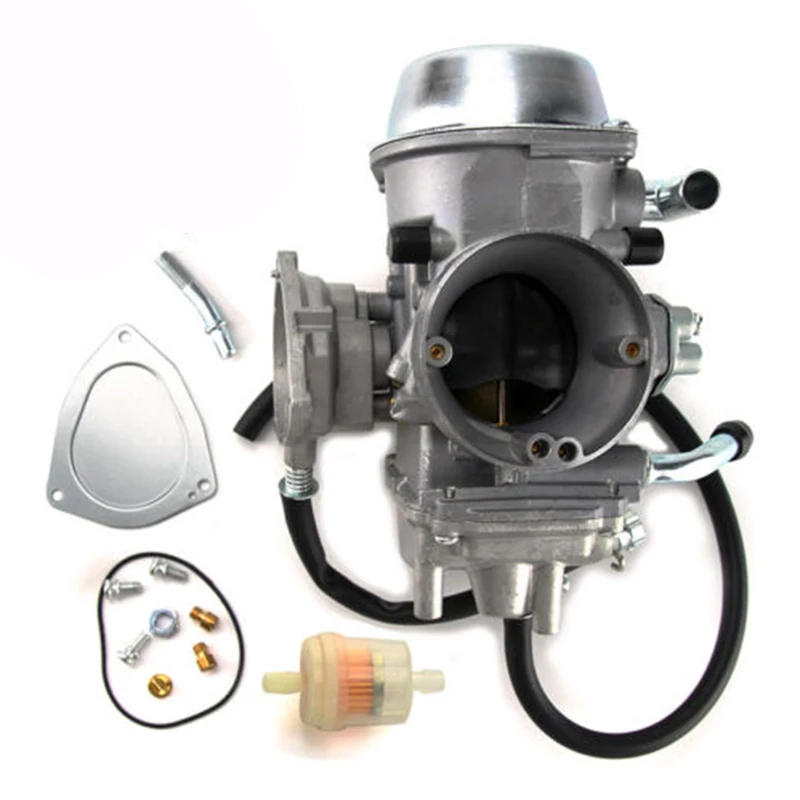 New Carburetor Carb For Yamaha Grizzly ATV 600 YFM600 660CC 1998-2001 1999 2000+Fuel Filter+Throttle Base Cover+Rubber Ring
New Carburetor Carb For Yamaha Grizzly ATV 600 YFM600 660CC 1998-2001 1999 2000+Fuel Filter+Throttle Base Cover+Rubber Ring