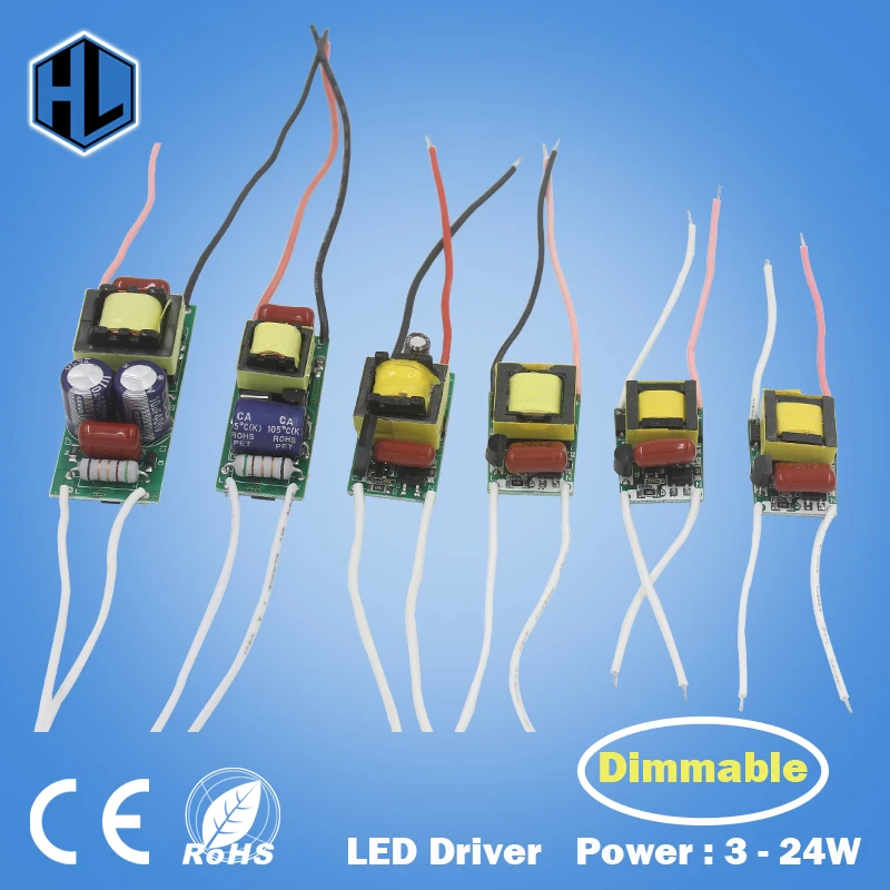 Dimmable LED Driver 3-24W High Quality Power Supply Adapter Input AC220-240V Output DC9-84V Light Transformer for Led Strip Lamp
Dimmable LED Driver 3-24W High Quality Power Supply Adapter Input AC220-240V Output DC9-84V Light Transformer for Led Strip Lamp