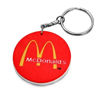 Fashion Plastic Double Sides Sublimation Round Key Ring Heat Transfer Printing Custom Logo Key Chain for Print PL-K39 100pcs
Fashion Plastic Double Sides Sublimation Round Key Ring Heat Transfer Printing Custom Logo Key Chain for Print PL-K39 100pcs