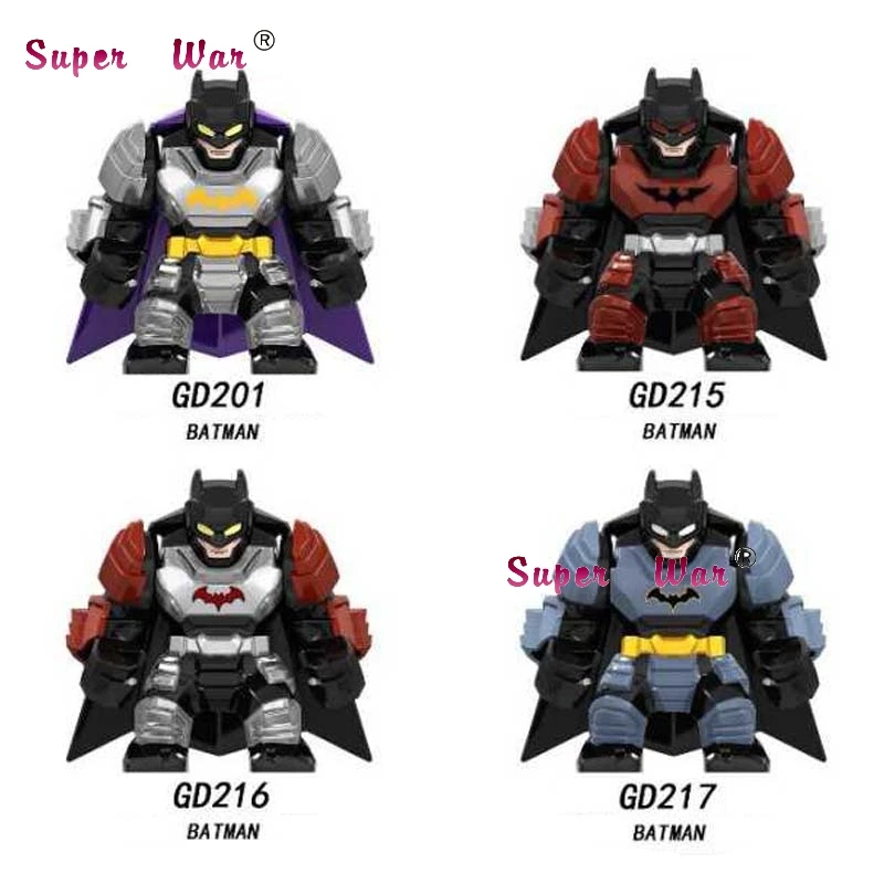 Single Marvel Avengers Endgame Big size Batman Spiderman Hulk Thanos with Tyrant Knife Iron Man IronMan building blocks Kid Toys
Single Marvel Avengers Endgame Big size Batman Spiderman Hulk Thanos with Tyrant Knife Iron Man IronMan building blocks Kid Toys