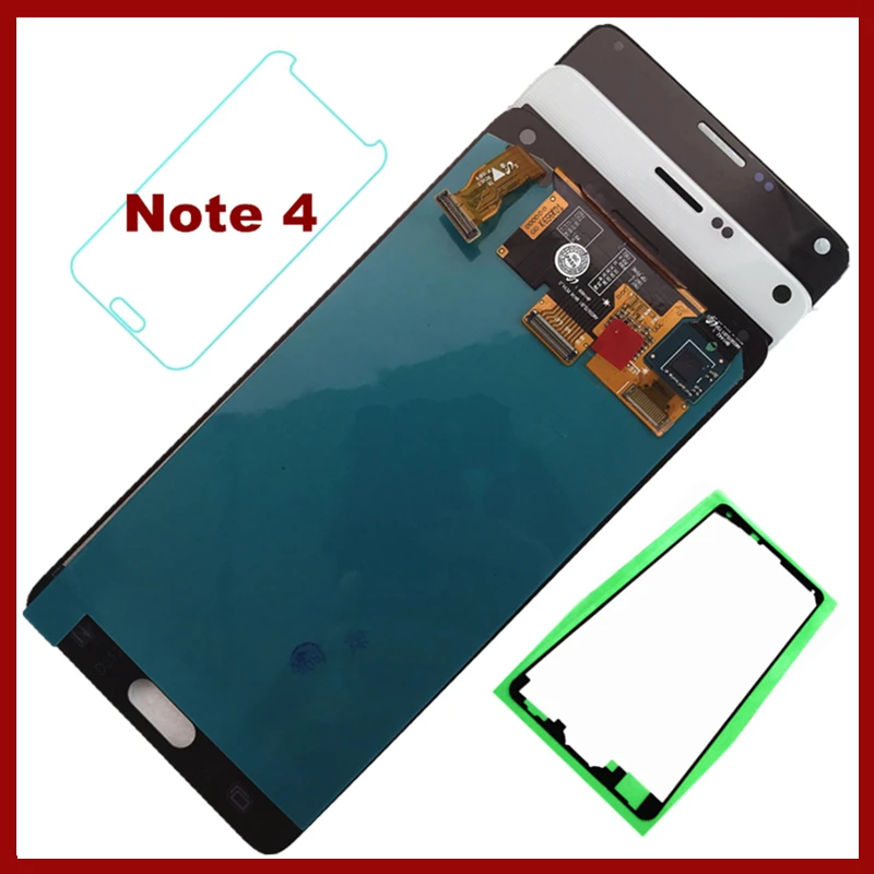 For Samsung Galaxy Note 4 LCD Note4 N910 N910C N910F N910A LCD AMOLED Display Touch Screen Digitizer Replacement Parts Assembly
For Samsung Galaxy Note 4 LCD Note4 N910 N910C N910F N910A LCD AMOLED Display Touch Screen Digitizer Replacement Parts Assembly