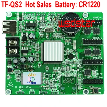 TF TF-QS2 USB LED screen controller 256*128 512*64 4*HUB75 Full color asynchronous LED control card 5pcs/lot
TF TF-QS2 USB LED screen controller 256*128 512*64 4*HUB75 Full color asynchronous LED control card 5pcs/lot