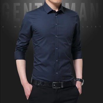 FFXZSJ Long Sleeve Slim Men Dress Shirt 2018 Brand New Fashion Designer High Quality Solid Male Clothing Fit Business Shirts 5XL
FFXZSJ Long Sleeve Slim Men Dress Shirt 2018 Brand New Fashion Designer High Quality Solid Male Clothing Fit Business Shirts 5XL