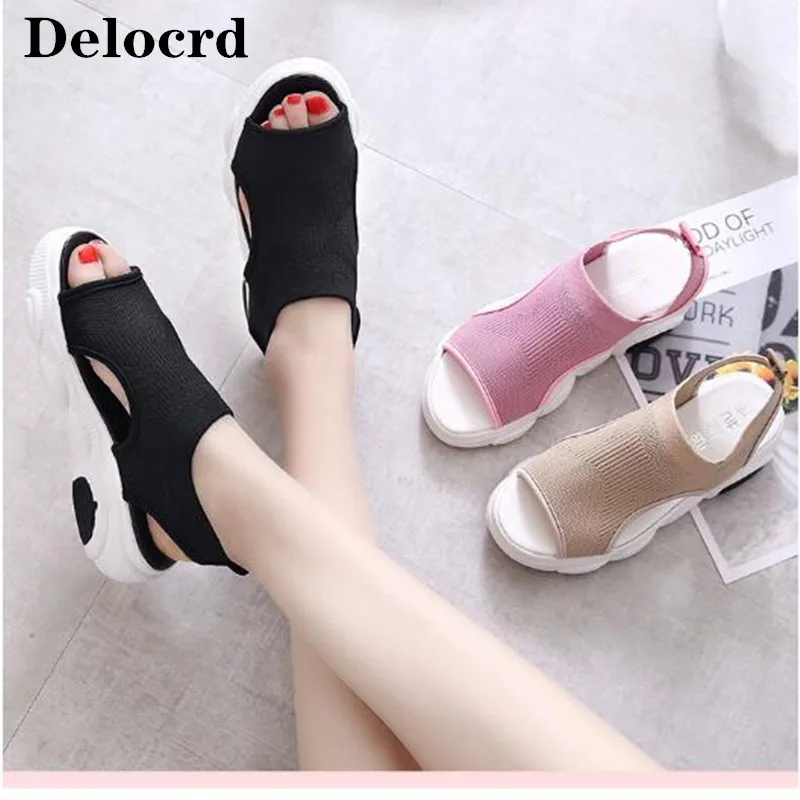 Casual Sandals 2019 summer new wild breathable hollow fish mouth sandals soft breathable flat shoes wild student shoes
Casual Sandals 2019 summer new wild breathable hollow fish mouth sandals soft breathable flat shoes wild student shoes