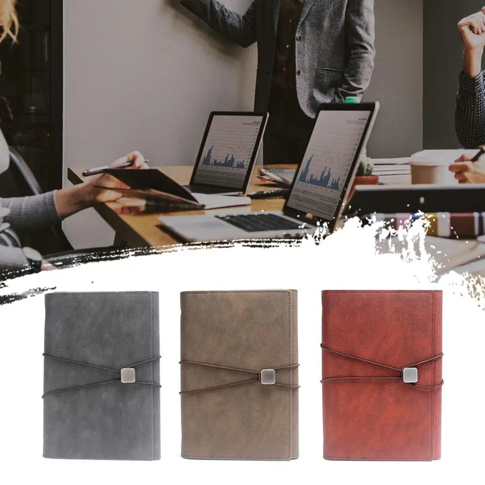Business Office Tri-Fold Loose-Leaf Book Strap A5 Notebook Stationery Creative Pu Notebook School Supplies Diary Notebook
Business Office Tri-Fold Loose-Leaf Book Strap A5 Notebook Stationery Creative Pu Notebook School Supplies Diary Notebook