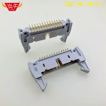 DC2-26P IDC SOCKET BOX 2.54mm PITCH EJECTOR HEADER SMT CONNECTOR 2*13P 26PIN CONTACT PART OF THE GOLD-PLATED 3Au YANNIU
DC2-26P IDC SOCKET BOX 2.54mm PITCH EJECTOR HEADER SMT CONNECTOR 2*13P 26PIN CONTACT PART OF THE GOLD-PLATED 3Au YANNIU
