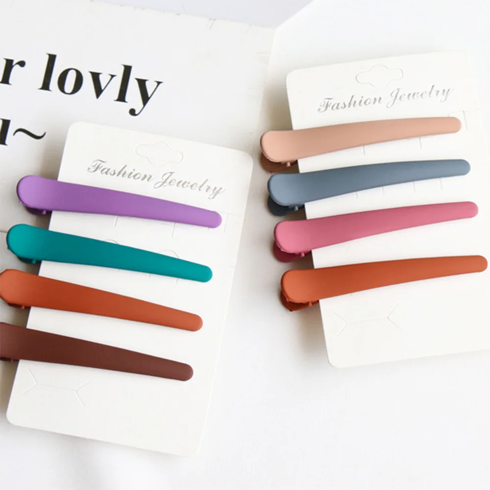 Fashion Matte Color Hair Clip Headwear Cute Hairpin Barrettes Women Girls Hair Accessories Headband Hair Styling Tool
Fashion Matte Color Hair Clip Headwear Cute Hairpin Barrettes Women Girls Hair Accessories Headband Hair Styling Tool