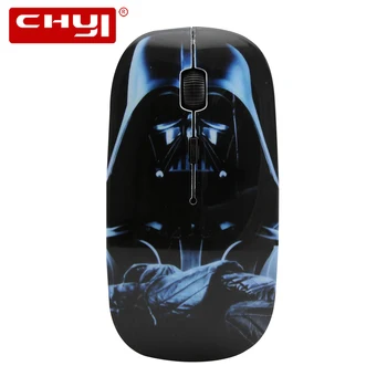CHYI Wireless Mouse Ultra-thin Darth Vader Anakin Skywalker Jedi Master Star Wars 2.4G 1600DPI Ajustable Game Mice For PC Laptop
CHYI Wireless Mouse Ultra-thin Darth Vader Anakin Skywalker Jedi Master Star Wars 2.4G 1600DPI Ajustable Game Mice For PC Laptop