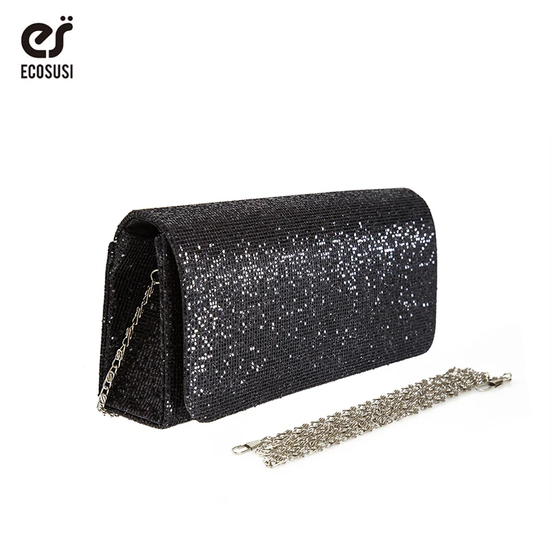 ECOSUSI Fashion Evening Party Bag Women Clutch Bag Portable Dazzling Sequins Shoulder Bag Glitter Sparkling Handbag
ECOSUSI Fashion Evening Party Bag Women Clutch Bag Portable Dazzling Sequins Shoulder Bag Glitter Sparkling Handbag