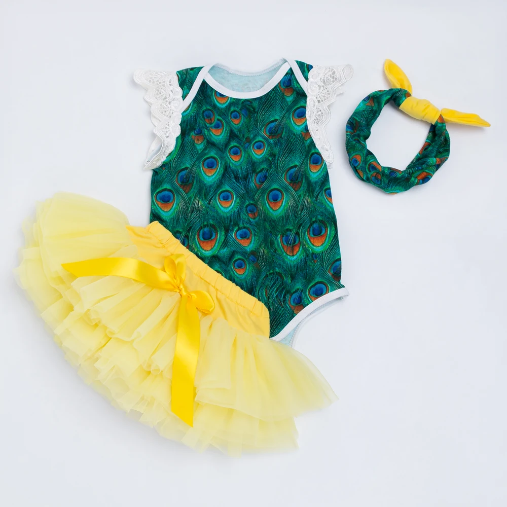 Retail Sleeveless Girls Newborn Clothing Embroidery Wing Peacock Girls Romper Clothes+Toddler Skirt with Diaper Cover Shorts
Retail Sleeveless Girls Newborn Clothing Embroidery Wing Peacock Girls Romper Clothes+Toddler Skirt with Diaper Cover Shorts
