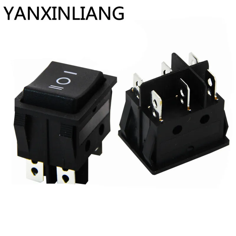 10PCS Push Button Switch 15mmx21mm 6PIN 6A 250V 10A 125V ON/OFF/ON Boat Rocker Switch 15X21mm
10PCS Push Button Switch 15mmx21mm 6PIN 6A 250V 10A 125V ON/OFF/ON Boat Rocker Switch 15X21mm