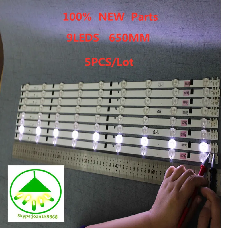 100%NEW 5pcs/Lot LED Strip for UA32F4088AR CY-HF320A UE32F5000 UA32F4000AR BN64-25300A 650MM 9leds Free shipping
100%NEW 5pcs/Lot LED Strip for UA32F4088AR CY-HF320A UE32F5000 UA32F4000AR BN64-25300A 650MM 9leds Free shipping