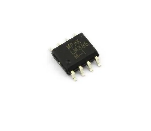 100PCS LM386 LM386M-1 SOP-8 аудио усилитель мощности IC | Электроника