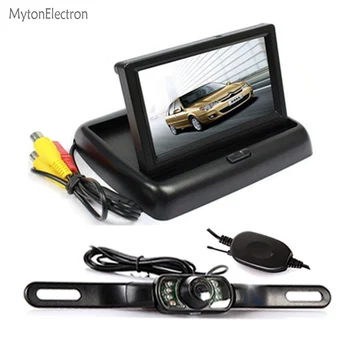 New 4.3" Foldable TFT Color LCD Car quality Rearview 4.3 inch car Monitor and wireless Rear View Camera CMOS 170 degree
New 4.3" Foldable TFT Color LCD Car quality Rearview 4.3 inch car Monitor and wireless Rear View Camera CMOS 170 degree
