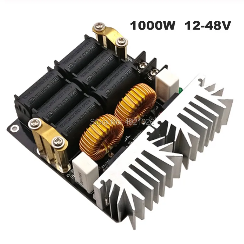 Free shipping 1000W ZVS 20A Induction Heating Board Module Flyback Driver Heater
Free shipping 1000W ZVS 20A Induction Heating Board Module Flyback Driver Heater