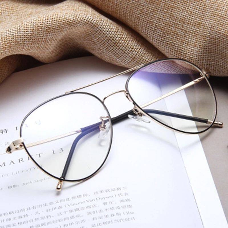 High Quality 1 Pc Unisex Men Women Optical Glasses Fashion Retro Large Metal Frame Brand Designer Goggles Spectacle New
High Quality 1 Pc Unisex Men Women Optical Glasses Fashion Retro Large Metal Frame Brand Designer Goggles Spectacle New