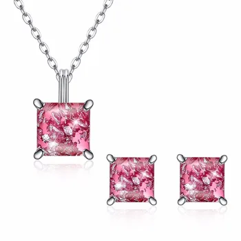 925 Sterling Silver Necklace Women Wedding Jewelry 6 Claw CZ Engagement S925 sterling silver gems personalized earrings+necklace
925 Sterling Silver Necklace Women Wedding Jewelry 6 Claw CZ Engagement S925 sterling silver gems personalized earrings+necklace