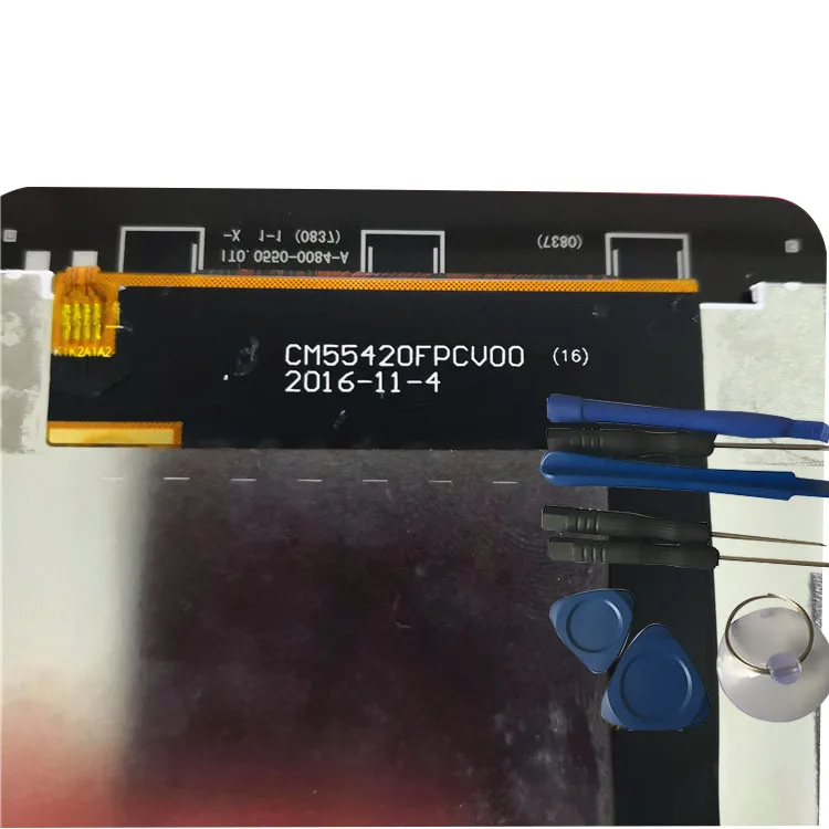 RYKKZ For CM55420FPCV0 LCD Display With Touch Screen Digitizer Assembly Replacement Black White Gold Color With Tools+3M Sticker
RYKKZ For CM55420FPCV0 LCD Display With Touch Screen Digitizer Assembly Replacement Black White Gold Color With Tools+3M Sticker