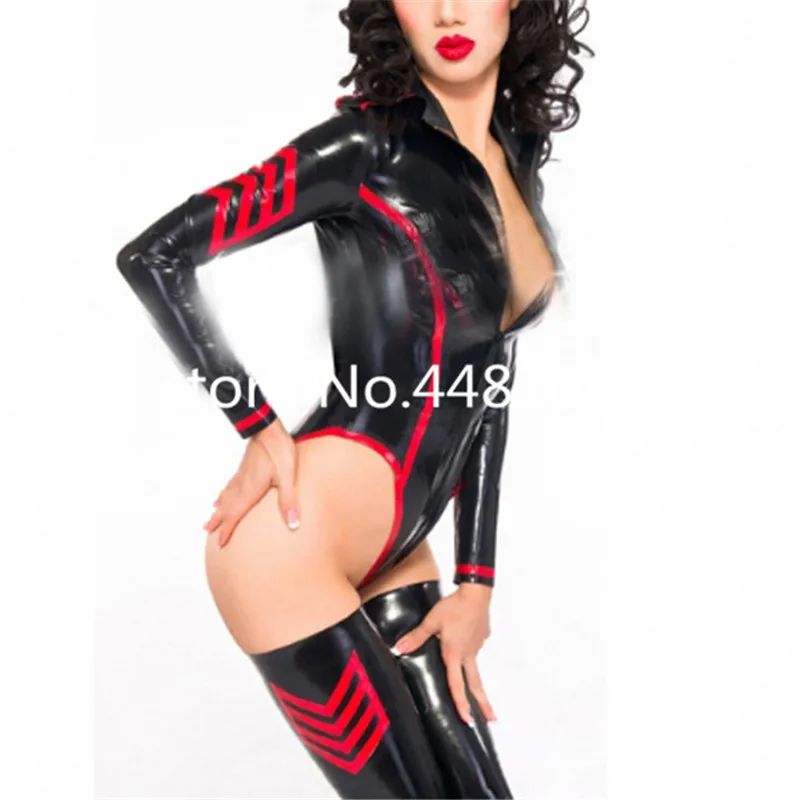 100% Nature Rubber Latex Uniform Leotard With Long Stockings Sexy Latex Costumes Body Suit sexy clothing Custom Made
100% Nature Rubber Latex Uniform Leotard With Long Stockings Sexy Latex Costumes Body Suit sexy clothing Custom Made