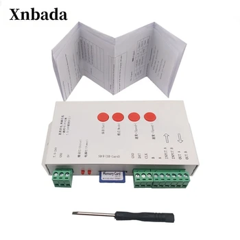 RGB T-1000S Led Controller SD Card Pixels Controller For WS2801 WS2811 WS2812B LPD6803 SK6812 Led Strip DC5-24V
RGB T-1000S Led Controller SD Card Pixels Controller For WS2801 WS2811 WS2812B LPD6803 SK6812 Led Strip DC5-24V