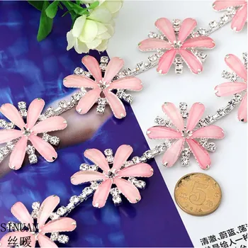 SINUAN Meter Rhinestone Sew-On Crystal Resin Flower Stones And Crystals For Crafts Multi-Colored Tape Rhinestone Decorations
SINUAN Meter Rhinestone Sew-On Crystal Resin Flower Stones And Crystals For Crafts Multi-Colored Tape Rhinestone Decorations