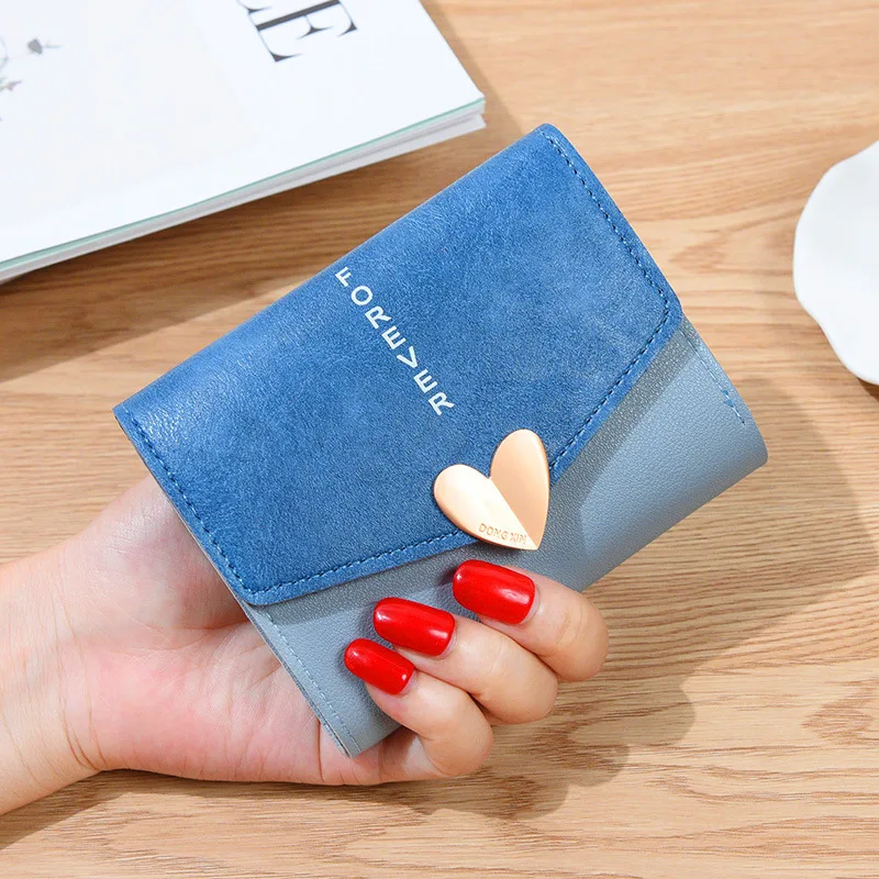 Artmi Ladies Leather Wallet Girl Mini Bag Cute Heart Bag Student Personality Wallet with Coin Bag
Artmi Ladies Leather Wallet Girl Mini Bag Cute Heart Bag Student Personality Wallet with Coin Bag