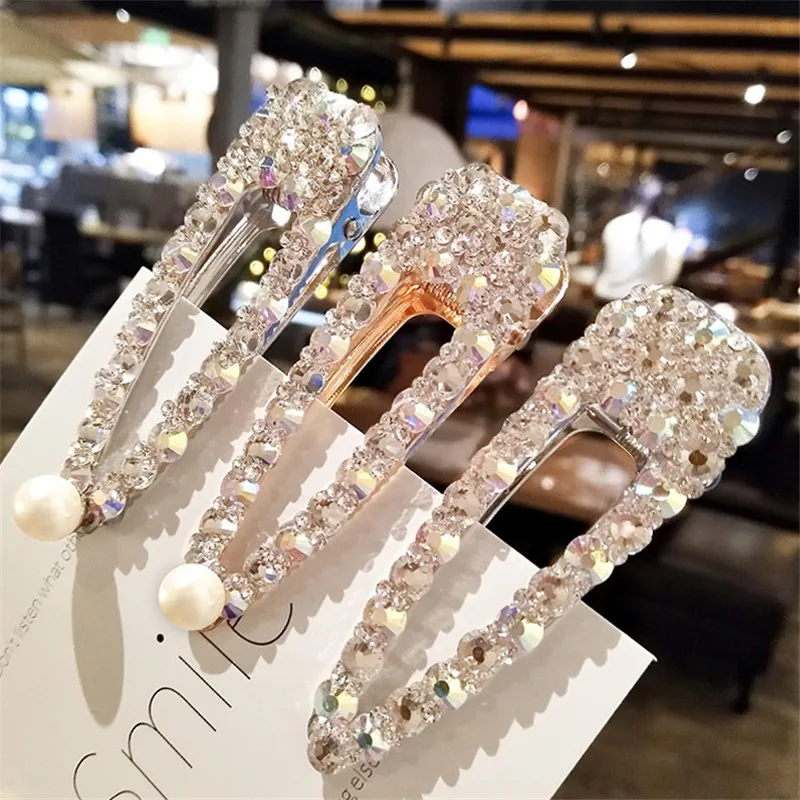 Fashion 1PC Full Rhinestone Colorful Hairpins Girls Barrettes Crystal Hair Clips for Elegant Women Headdress Hair Accessories
Fashion 1PC Full Rhinestone Colorful Hairpins Girls Barrettes Crystal Hair Clips for Elegant Women Headdress Hair Accessories