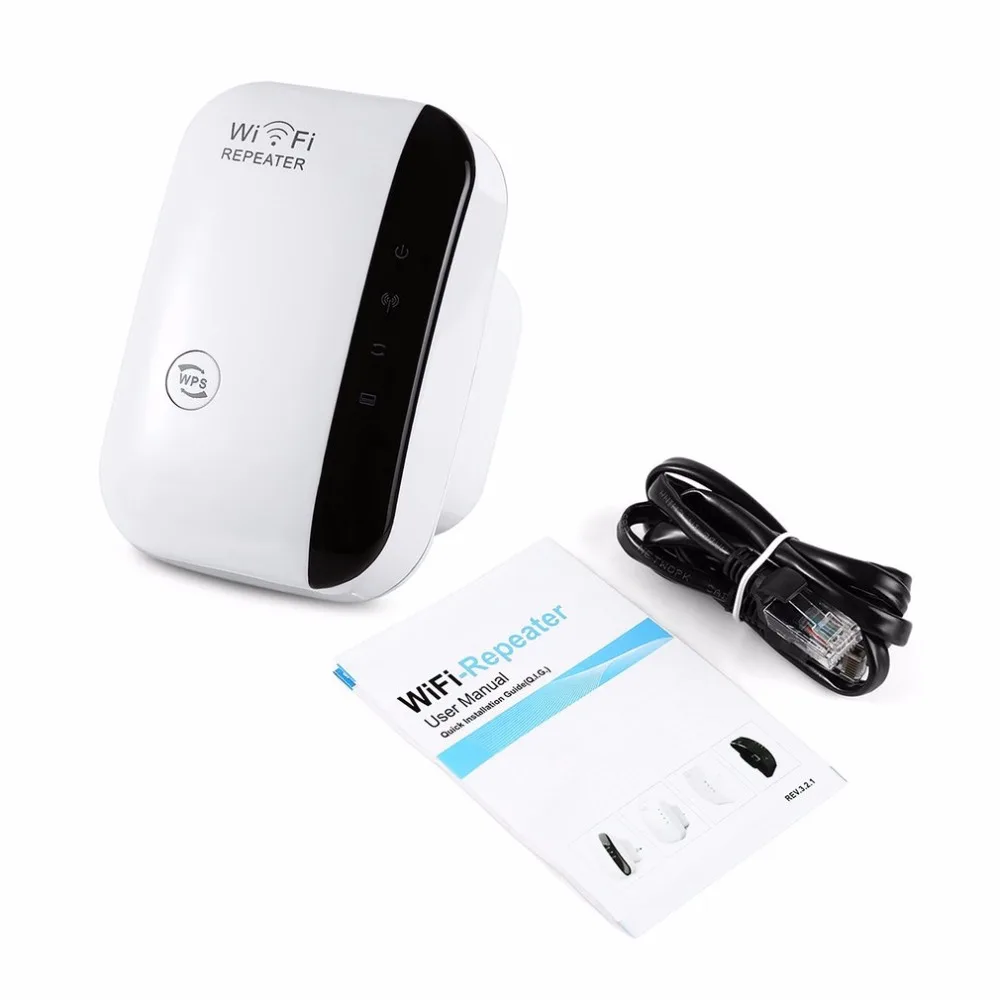

300Mbps Wifi Repeater Wireless Network Wifi Router Expander 802.11n/b/g Signal Amplifier WiFi Signal Booster