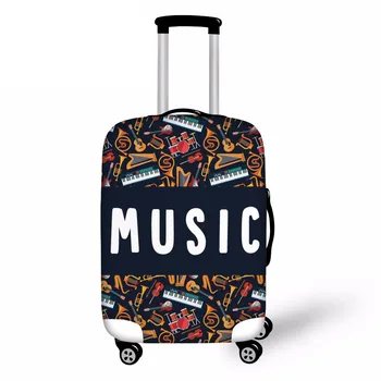 FORUDESIGNS Music Note Print Travel Accessories Fashion Suitcase Protective Covers Luggage Covers Thick Case Stretch Dust Cover
FORUDESIGNS Music Note Print Travel Accessories Fashion Suitcase Protective Covers Luggage Covers Thick Case Stretch Dust Cover
