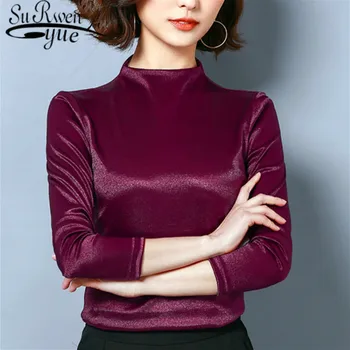 blusas mujer de moda 2019 womens tops blouses Solid Stand korean fashion clothing plus size women shirts Full 2328 50
blusas mujer de moda 2019 womens tops blouses Solid Stand korean fashion clothing plus size women shirts Full 2328 50