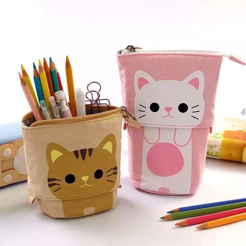 1 Pcs High Quality Canvas Pencil Case Simple Large Capacity Zipper Pencil Bag Box For Student Stationery Prize School Supplies
1 Pcs High Quality Canvas Pencil Case Simple Large Capacity Zipper Pencil Bag Box For Student Stationery Prize School Supplies