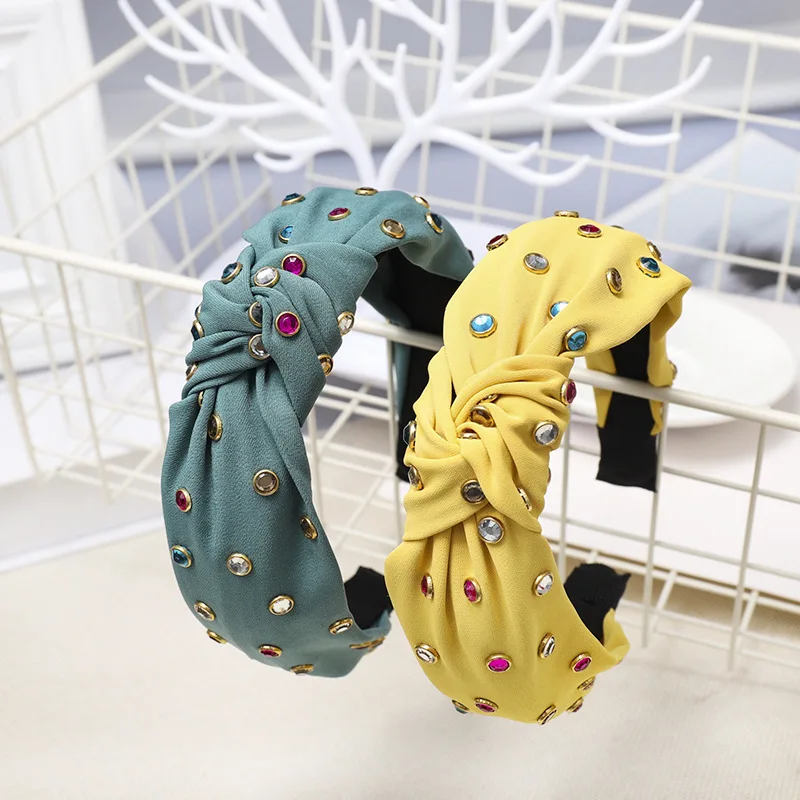 Hot Vintage New Headband for Women Rhinestone Hair Accessories Female Retro Luxury Hairband Wide-brimmed Girls Hair Accessories
Hot Vintage New Headband for Women Rhinestone Hair Accessories Female Retro Luxury Hairband Wide-brimmed Girls Hair Accessories