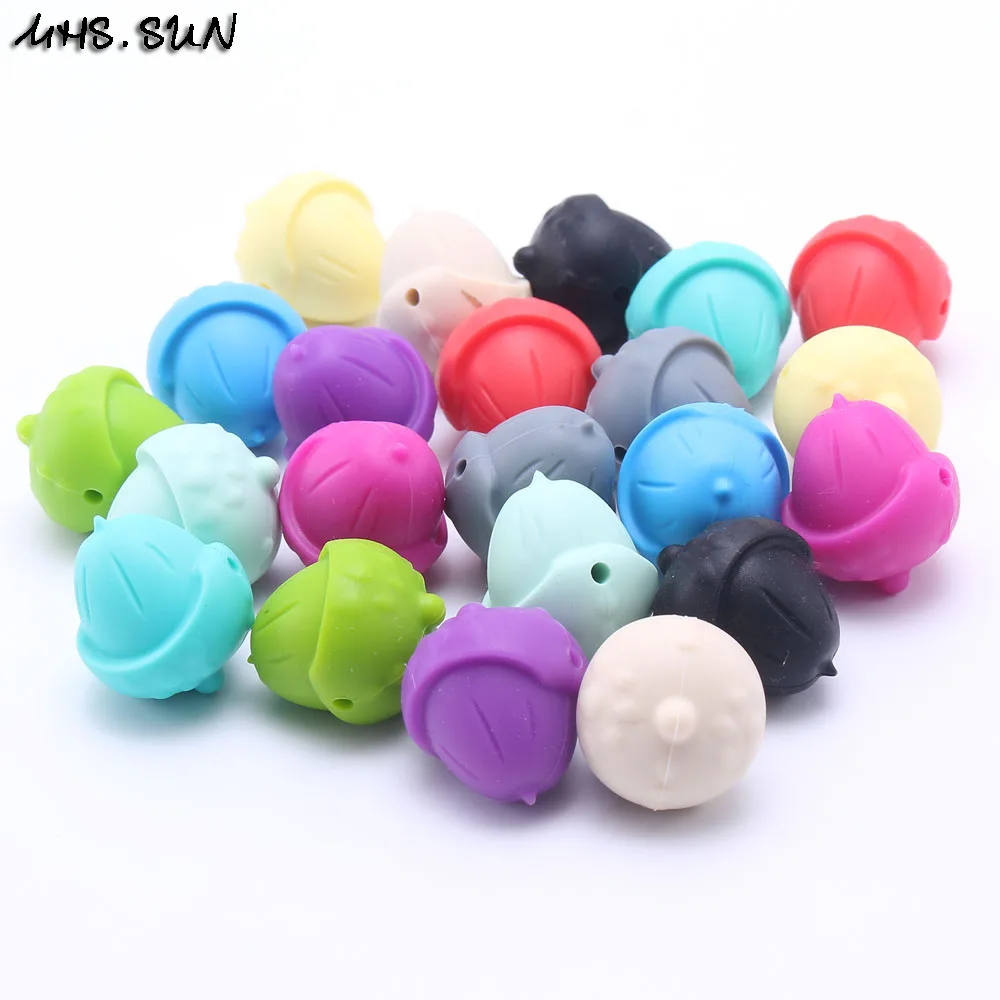 MHS.SUN Native element pine cone shape silicone beads food grade chewable chunky beads baby nursing teething jewelry colorful
MHS.SUN Native element pine cone shape silicone beads food grade chewable chunky beads baby nursing teething jewelry colorful