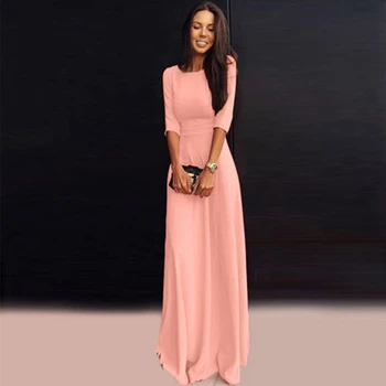 2018 Summer Women Boho Floral Solid Formal A-Line Half-Sleeve Empire Ladies Floor-length Chiffon Dresses
2018 Summer Women Boho Floral Solid Formal A-Line Half-Sleeve Empire Ladies Floor-length Chiffon Dresses