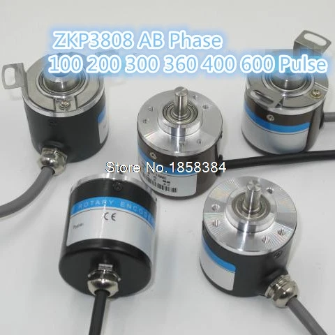 Free Shipping Incremental Hollow Shaft Encoder ZKP3808 AB Phase 100 200 300 360 400 600 Pulse
Free Shipping Incremental Hollow Shaft Encoder ZKP3808 AB Phase 100 200 300 360 400 600 Pulse