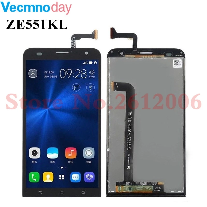 5.5'' For Asus ZenFone 2 Laser ZE551KL Z00TD Touch Screen Digitizer Glass Sensor + LCD Display Panel Monitor Screen Assembly
5.5'' For Asus ZenFone 2 Laser ZE551KL Z00TD Touch Screen Digitizer Glass Sensor + LCD Display Panel Monitor Screen Assembly