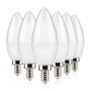 Powerful E14 LED Candle Light 110V 220V LED Light Bulb Warm/Cold White Home Light Save Energy Spotlight Chandlier Crystal Lamp
Powerful E14 LED Candle Light 110V 220V LED Light Bulb Warm/Cold White Home Light Save Energy Spotlight Chandlier Crystal Lamp