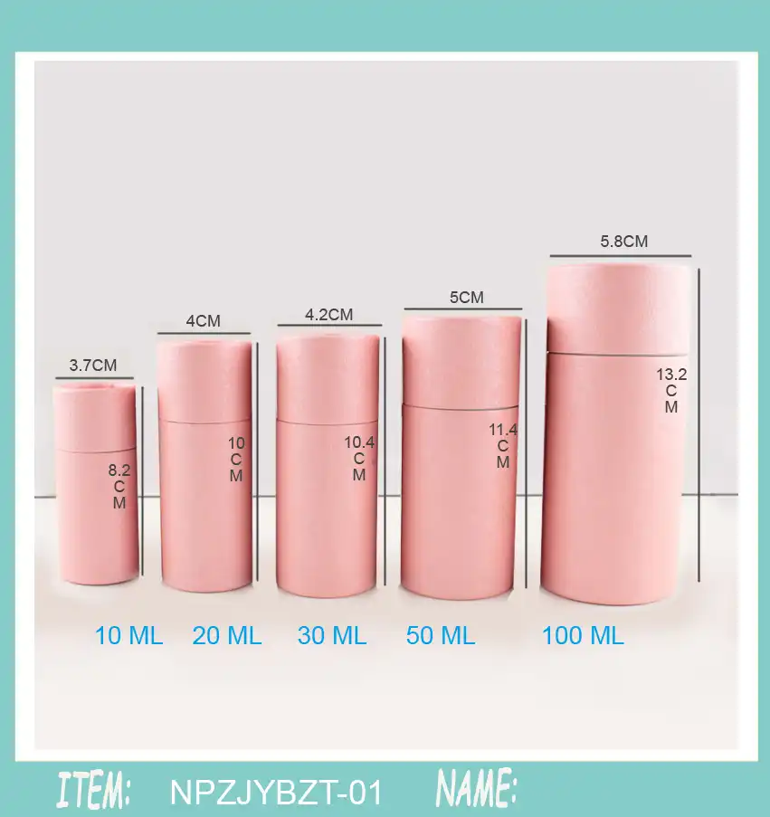 10pcs 30sizes gift box cosmetic essential oil bottle packaging