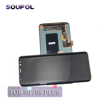 For Samsung Galaxy S8 plus G950F G950A G955f G955u lcd display with touch screen Digitizer Super AMOLED Screen Black
For Samsung Galaxy S8 plus G950F G950A G955f G955u lcd display with touch screen Digitizer Super AMOLED Screen Black