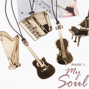 1 Pc Cute Metal Bookmark Fashion Musial Piano Guitar Bookmark For Book Creative Gift Korean Stationery Gifts
1 Pc Cute Metal Bookmark Fashion Musial Piano Guitar Bookmark For Book Creative Gift Korean Stationery Gifts