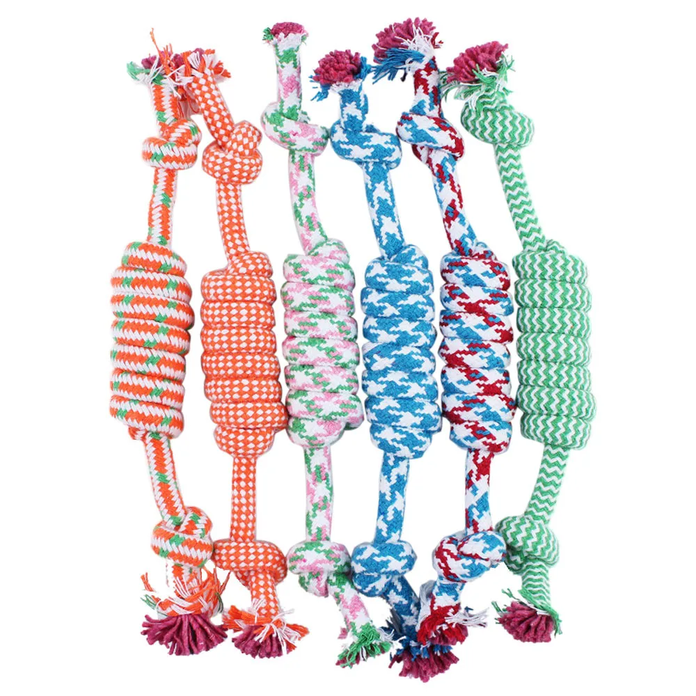 2018 Dog toys training Puppy Dog Pet Toy Cotton Braided Bone Rope Chew Knot for cat toy bite resistant New Random color
2018 Dog toys training Puppy Dog Pet Toy Cotton Braided Bone Rope Chew Knot for cat toy bite resistant New Random color