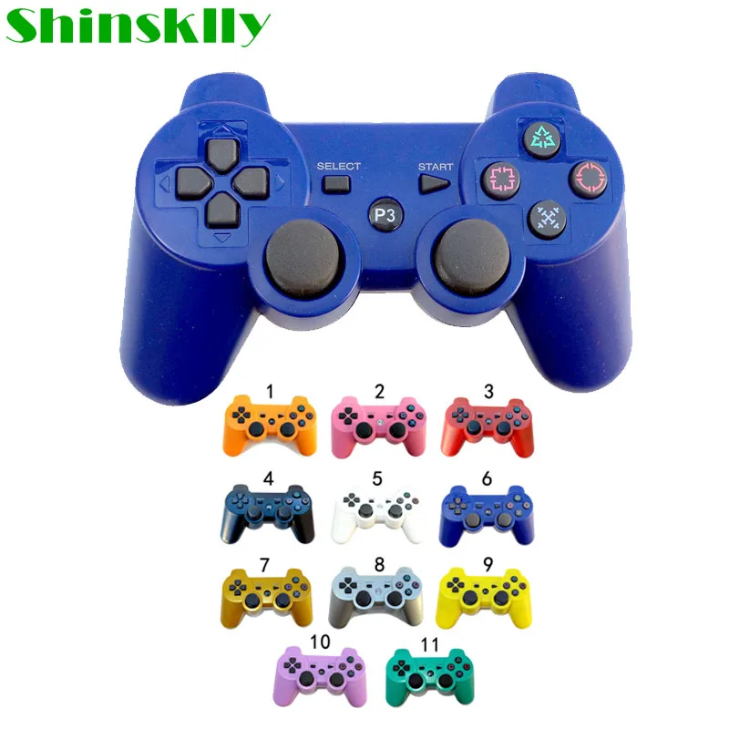 2.4GHz Wireless Bluetooth Joysticks For PS3 controler Controls Joystick Gamepad for ps3 Controllers games
2.4GHz Wireless Bluetooth Joysticks For PS3 controler Controls Joystick Gamepad for ps3 Controllers games
