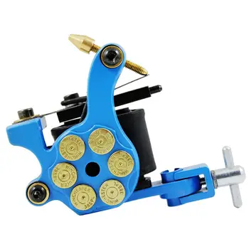 Besta Blue Color Coil Tattoo Machine Gun 10 Wrap Tattoo Machine High Quality Tattoo Tools Tattoo Coil Shader Or Liner
Besta Blue Color Coil Tattoo Machine Gun 10 Wrap Tattoo Machine High Quality Tattoo Tools Tattoo Coil Shader Or Liner