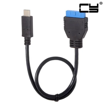 Chenyang USB 3.1 Type-C USB-C Male Single Port to USB 3.0 Motherboard 19Pin 20Pin Header Adapter
Chenyang USB 3.1 Type-C USB-C Male Single Port to USB 3.0 Motherboard 19Pin 20Pin Header Adapter