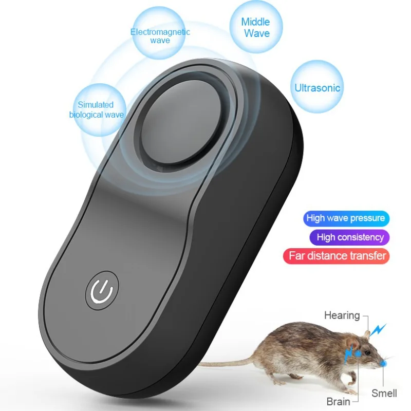 Portable Electronic Ultrasonic Pest Control Repeller Plug In Insect Repellent Killer for Mouse Mosquito Cockroach Bugs
Portable Electronic Ultrasonic Pest Control Repeller Plug In Insect Repellent Killer for Mouse Mosquito Cockroach Bugs