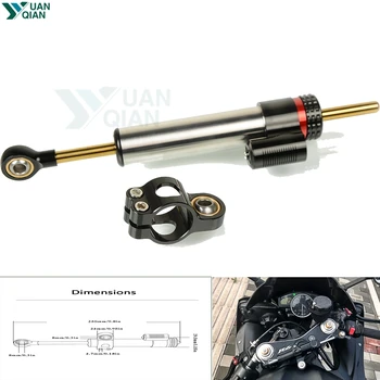 Universal Motorcycle Adjustable Damper Steering Stabilize Safety For KTM Duke 200 Suzuki GSXR 600 Yamaha MT09 MT 09 MT-09 MT07
Universal Motorcycle Adjustable Damper Steering Stabilize Safety For KTM Duke 200 Suzuki GSXR 600 Yamaha MT09 MT 09 MT-09 MT07