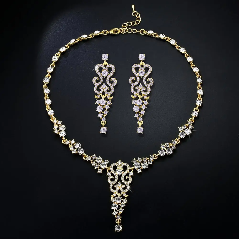 OCESRIO Luxury Cubic Zirconia Bridal Jewelry Sets Leaf-Shape Crystal Rhinestone Female Party Jewelry Necklace set nke-n48
OCESRIO Luxury Cubic Zirconia Bridal Jewelry Sets Leaf-Shape Crystal Rhinestone Female Party Jewelry Necklace set nke-n48