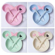 Lekoch Creative Cartoon Shape Children Dinnerware Set Baby Kid Wheat Eco-friendly Tableware Fork Cutlery Sets Cartoon Fork Set 
Lekoch Creative Cartoon Shape Children Dinnerware Set Baby Kid Wheat Eco-friendly Tableware Fork Cutlery Sets Cartoon Fork Set